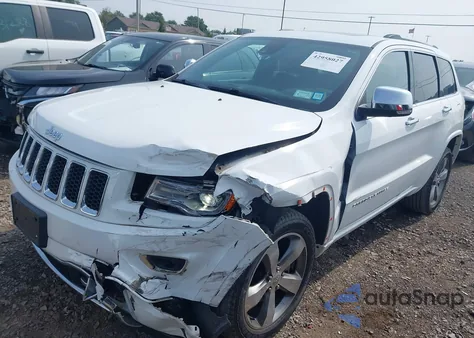 2014 Jeep Grand Cherokee Overland from USA, damaged, VIN 1C4RJFCG2EC396146